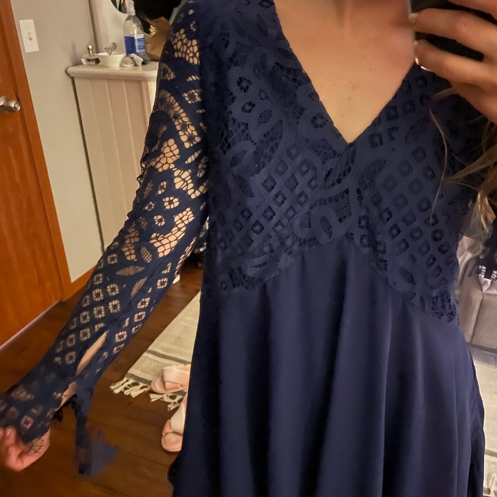 Lacey, flowy dress